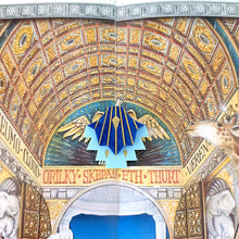 Load image into Gallery viewer, Art Deco Brooch Blue