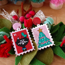 Load image into Gallery viewer, Christmas Stamps Dangles