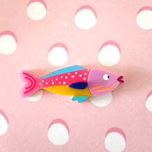 Load image into Gallery viewer, Fancy Fish Brooch