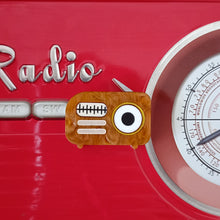 Load image into Gallery viewer, Vintage Radio Brooch
