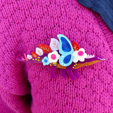 Load image into Gallery viewer, Sweet Pea the Stegosaurus Brooch