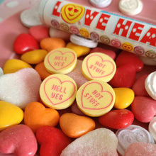 Load image into Gallery viewer, Candy Heart Studs Yellow