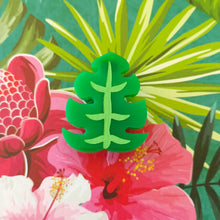 Load image into Gallery viewer, Mini Brooch Monstera Leaf
