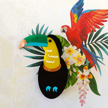 Load image into Gallery viewer, Tag the Toucan Brooch CLEARANCE