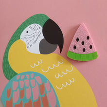 Load image into Gallery viewer, Mini Brooch Watermelon