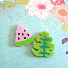Load image into Gallery viewer, Mini Brooch Watermelon