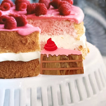 Load image into Gallery viewer, Piece of Cake Brooch Pink
