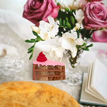 Load image into Gallery viewer, Piece of Cake Brooch Pink
