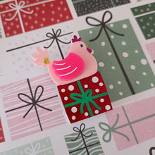 Load image into Gallery viewer, Mrs Chicken Brooch
