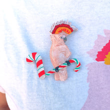 Load image into Gallery viewer, Mini Brooch Candy Cane
