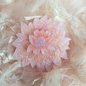 Dahlia Flower Brooch CLEARANCE