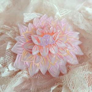 Dahlia Flower Brooch CLEARANCE