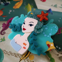 Load image into Gallery viewer, Ocean Goddess Brooch
