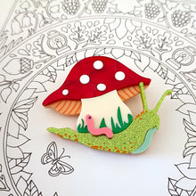 Load image into Gallery viewer, Silvia&#39;s Garden Adventures Brooch
