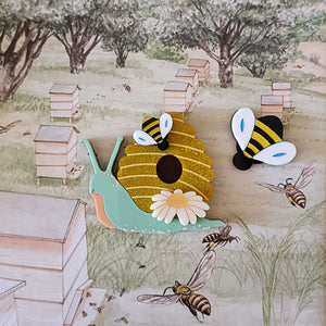 Bumble Bee Brooch