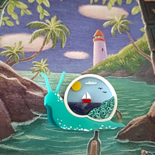 Load image into Gallery viewer, Silvia at the Seaside Brooch
