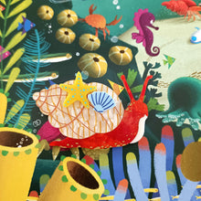 Load image into Gallery viewer, Silvia the Sea Snail Brooch
