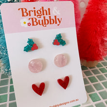 Load image into Gallery viewer, Christmas Stud Sets
