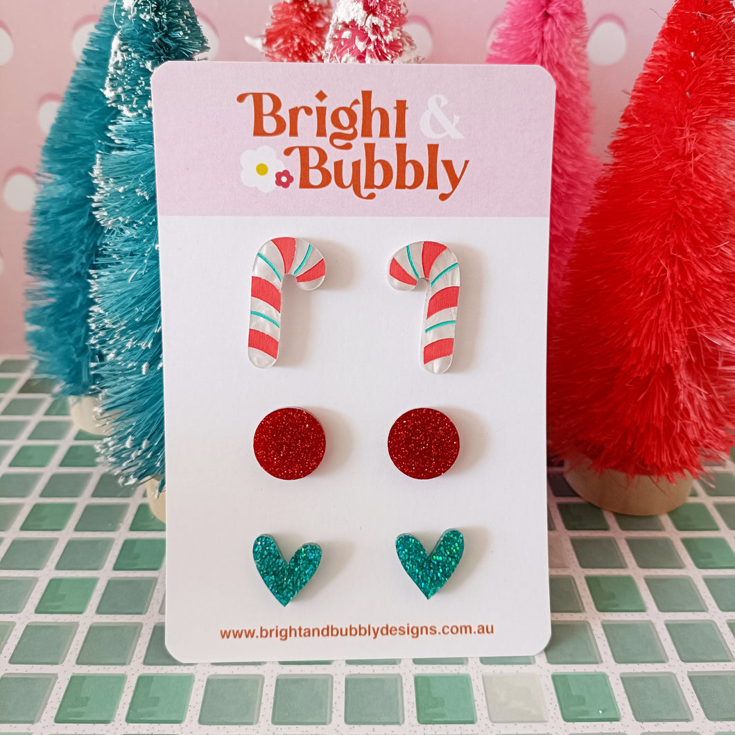 Christmas Stud Sets