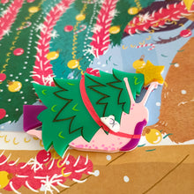 Load image into Gallery viewer, Treerific Christmas Silvia Brooch
