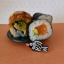 Load image into Gallery viewer, Soy Sauce Mini Brooch
