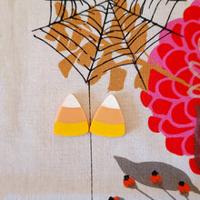 Load image into Gallery viewer, Candy Corn Studs

