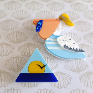 Sunrise Brooch