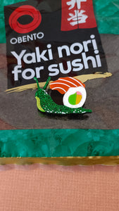 Sushi Silvia Brooch