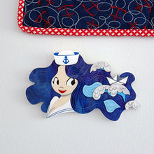 Load image into Gallery viewer, Sailor Of The Sea Wall Art
