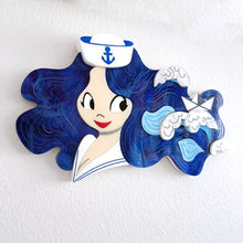 Load image into Gallery viewer, Sailor Of The Sea Wall Art
