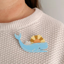 Load image into Gallery viewer, Good Morning World Brooch
