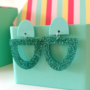 Arch Dangles Teal