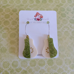 Pair of Pears Dangles CLEARANCE