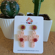 Load image into Gallery viewer, Cactus Dangles Pink CLEARANCE
