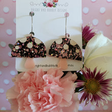 Load image into Gallery viewer, Mushroom Dangles Large Rose Shard CLEARANCE
