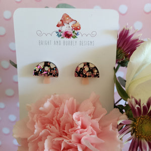 Mushroom Studs Rose Shard