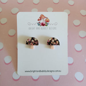 Mushroom Studs Rose Shard