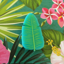 Load image into Gallery viewer, Mini Brooch Banana Leaf
