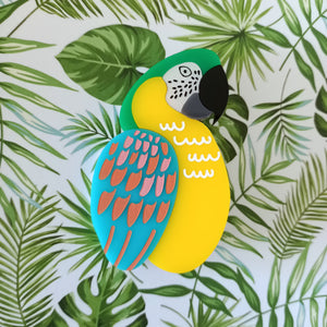 Polly the Parrot Brooch CLEARANCE