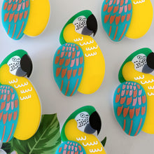 Load image into Gallery viewer, Polly the Parrot Brooch CLEARANCE
