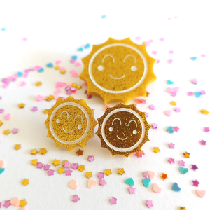 Sun Studs Glitter