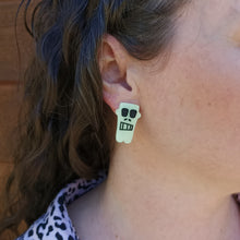 Load image into Gallery viewer, Skull &amp; Bone Studs CLEARANCE
