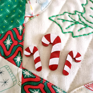 Candy cane Studs
